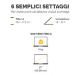 Supporto notebook Office Suites - Fellowes - immagine 4