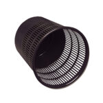 Cestino gettacarte - traforato - altezza 31,5 cm - diametro 30 cm - 15 L - nero - Methodo - immagine 2