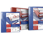 Raccoglitore personalizzabile Stelvio TI - 22 x 30 cm - 4 anelli a D 50 mm - dorso 7,5 cm - rosso - Sei Rota - immagine 2
