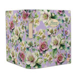 Raccoglitore Nature Flowers - A4 - cm 4 anelli da 30mm - dorso 4 cm - Pigna - immagine 3