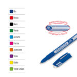Penna a sfera cancellabile Cancellik - punta 1,0mm - nero - Tratto - immagine 2