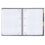 Blocco spiralato Organiser Book - 5mm con margine - 240 x 297mm - 80gr - 80 fogli - Oxford - immagine 2
