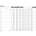 Blocco prima nota cassa/banca - 50/50 fogli autoricalcanti - 22 x 30cm - Edipro - immagine 2