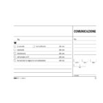 Blocco comunicazioni telefoniche - 50/50 fogli autoricalcanti - 9,9 x 17cm - Edipro - immagine 2