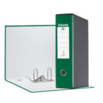 Registratore Eurofile G55 - dorso 8 cm - protocollo 23 x 33 cm - verde - Esselte - immagine 2