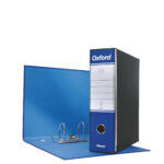 Registratore Oxford G83 - dorso 8 cm - commerciale 23 x 30 cm - blu - Esselte - immagine 2