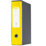 Registratore Eurofile G53 - dorso 8 cm - commerciale 23 x 30 cm - giallo - Esselte - immagine 2