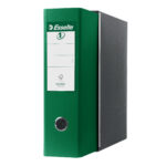 Registratore Eurofile G53 - dorso 8 cm - commerciale 23 x 30 cm - verde - Esselte - immagine 2
