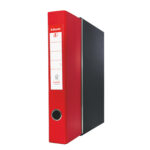 Registratore Eurofile G54 - dorso 5 cm - protocollo 23 x 33 cm - rosso - Esselte - immagine 2