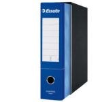 Registratore Essentials G75 - dorso 8 cm - protocollo 23 x 33 cm - blu - Esselte - immagine 3