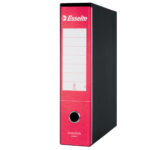 Registratore Essentials G75 - dorso 8 cm - protocollo 23 x 33 cm - rosso - Esselte - immagine 2