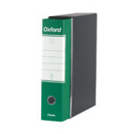 Registratore Essentials G73 - dorso 8 cm - commerciale 23 x 30 cm - verde - Esselte - immagine 2
