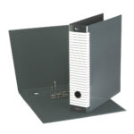 Registratore Delso Line G13 - dorso 8 cm - commerciale 23 x 30 cm - grigio - Esselte - immagine 3