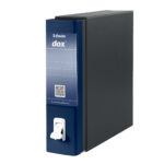 Registratore Dox 1 - dorso 8 cm - commerciale 23 x 29,7 cm - blu - Esselte Dox - immagine 2