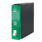 Registratore Dox 1 - dorso 8 cm - commerciale 23 x 29,7 cm - verde - Esselte Dox - immagine 2