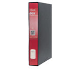 Registratore Dox 5 - dorso 5 cm - protocollo 23 x 34 cm - rosso - Esselte Dox - immagine 2