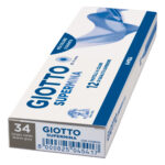Pastello Supermina - mina 4 mm - grigio caldo 34 - Giotto - immagine 2