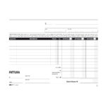 Blocco fatture 3 aliquote Iva - 50 fogli 2 copie autoricalcanti - 15 x 23cm - Edipro - immagine 2