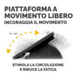 Poggiapiedi regolabile - con sistema antibatterico Microban - Fellowes - immagine 4