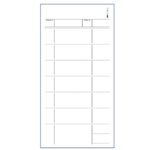 Blocco comande a 7 tagliandi - 25/25 fogli autoricalcanti - 22 x 10cm - Edipro - immagine 2