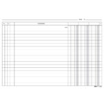 Schede - 3 colonne - 17 x 24 cm orizzontale - Edipro - conf. 100 pezzi - immagine 2