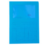 Cartellina a L con finestra Sintex - 120 gr - A4 - mix 5 colori - Blasetti - conf. 20 pezzi - immagine 2