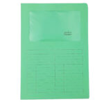 Cartellina a L con finestra Sintex - 120 gr - A4 - mix 5 colori - Blasetti - conf. 20 pezzi - immagine 3
