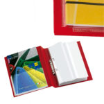 Tasche GS adesive con soffietto - PVC - 22 x 30 cm - trasparente - Sei Rota - conf. 10 pezzi - immagine 2