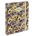 Cartella progetti Nature Flowers - 26 x 34 cm - dorso 3 cm - con elastico - Pigna - immagine 2