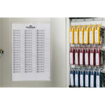 Cassetta portachiavi da parete Key Box - 30,2 x 11,8 x 28 cm - 54 posti - grigio - Durable - immagine 2