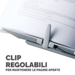 Leggio Booklift - formato A4 - silver - Fellowes - immagine 4