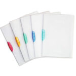 Cartellina con clip Swingclip - A4 - PP - trasparente - Durable - conf. 5 pezzi - immagine 2