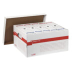 Scatola archivio Memory X File - con coperchio - dorso 27,5 cm - 37 x 27 x 52 cm - bianco - Sei Rota - immagine 2