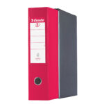 Registratore Eurofile G55 - dorso 8 cm - protocollo 23 x 33 cm - fucsia - Esselte - immagine 2