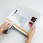 Cartellina per rilegatura Durabind - A4 - PVC - bianco - Durable - immagine 4