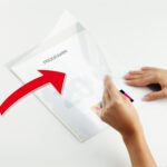 Cartellina per rilegatura Durabind - A4 - PVC - bianco - Durable - immagine 3