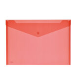 Busta con bottone - 33,5 x 23,5 cm - PP - colori assortiti - Lebez - conf. 5 pezzi - immagine 4