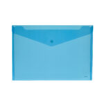 Busta con bottone - A4 - PP - colori assortiti - Lebez - immagine 3