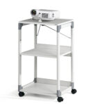 Carrello System - per videoproiettore - con ruote - 3 ripiani - 50,8 x 43,2 x 88,2 cm - grigio - Durable - immagine 3