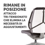 Supporto schiena Office Suites - 50x45x20 cm - in tessuto a rete - nero - Fellowes - immagine 3