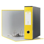 Registratore Eurofile G53 - dorso 8 cm - commerciale 23 x 30 cm - giallo vivida - Esselte - immagine 2