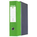 Registratore Eurofile G55 - dorso 8 cm - protocollo 23 x 33 cm - verde vivida - Esselte - immagine 2