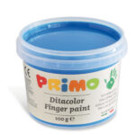 Ditacolor colori a dita - 100ml  - c/pennello - Primo - valigetta 6 colori - immagine 7