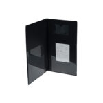 Portaconto Basic - 23,7 x 12,5 cm - PVC - nero - Securit - immagine 3