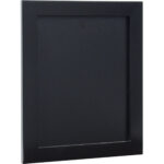 Lavagna Woody - cornice nera - 20 x 24 cm - Securit - immagine 2