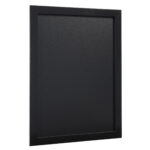 Lavagna Woody - cornice nera - 30 x 40 cm - Securit - immagine 2
