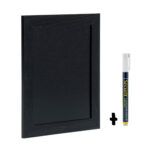 Lavagna Woody - cornice nera - 30 x 40 cm - Securit - immagine 4