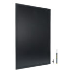 Lavagna Woody - cornice nera - 60 x 80 cm - Securit - immagine 2