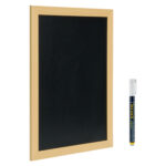 Lavagna Woody - teak - 30 x 40 cm - Securit - immagine 2
