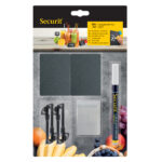 Targhette - 5,2 x 7,4 cm (A8) - nero - Securit - set 20 pezzi - immagine 2